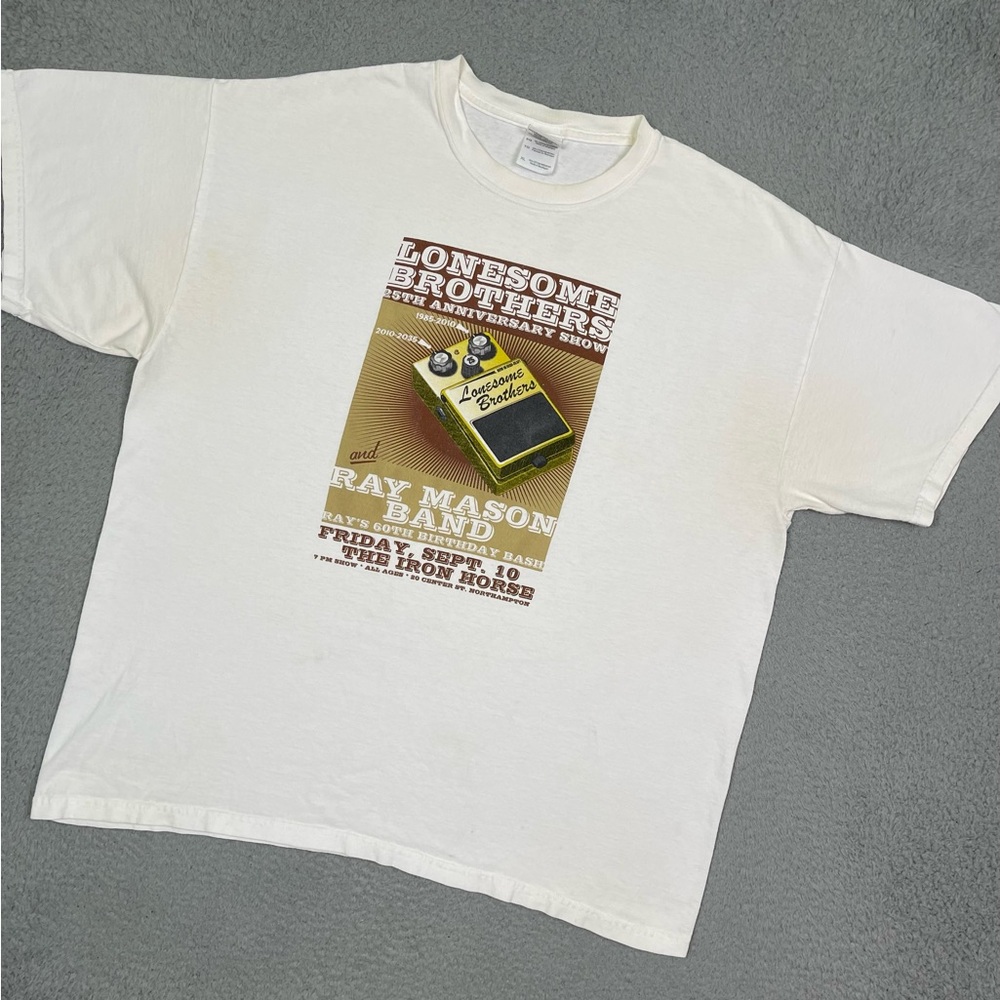 lonesome brothers & ray mason‎ band concert T-shirt